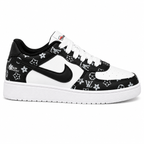 LV Black & White Sneakers