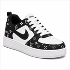 LV Black & White Sneakers