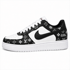 LV Black & White Sneakers