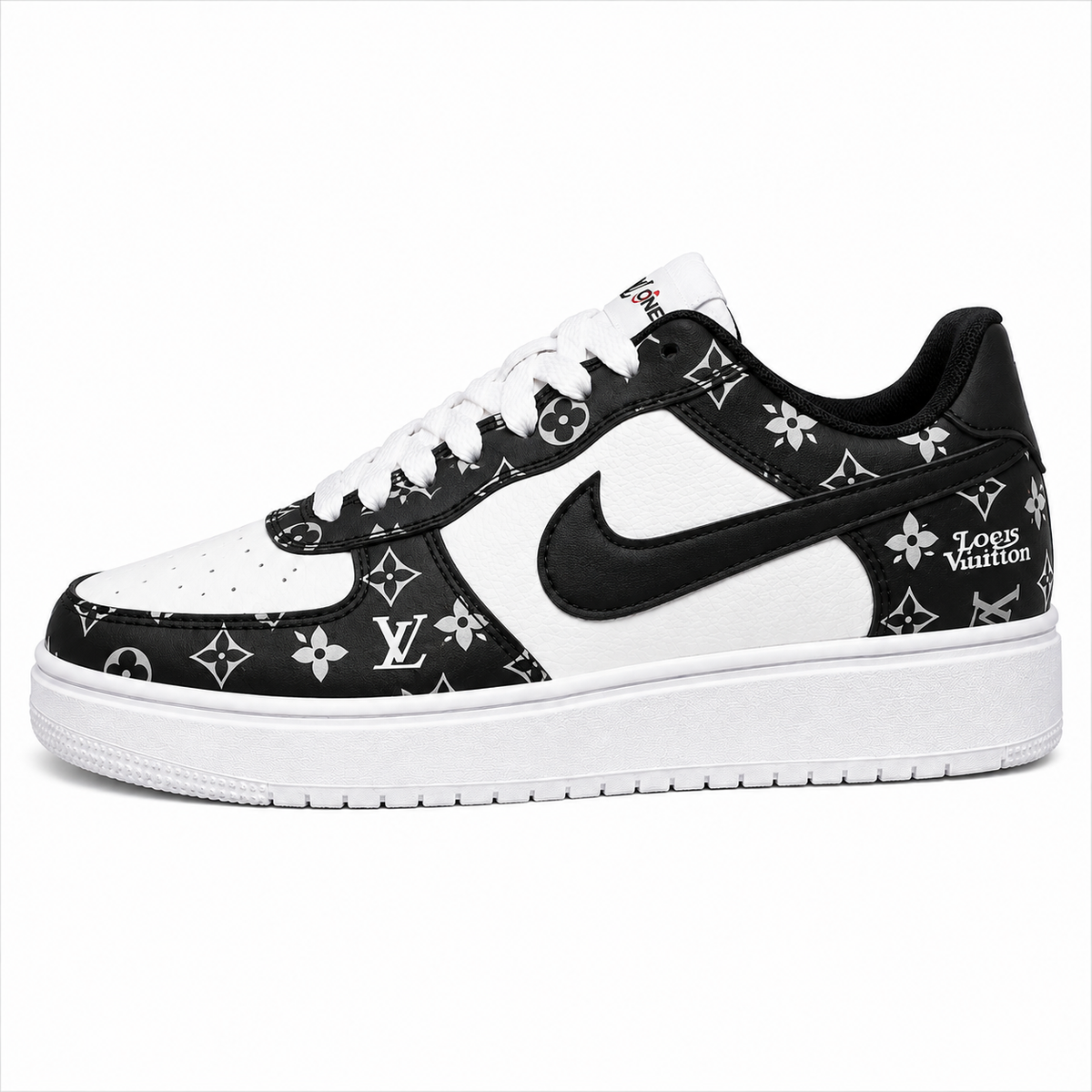 LV Black & White Sneakers