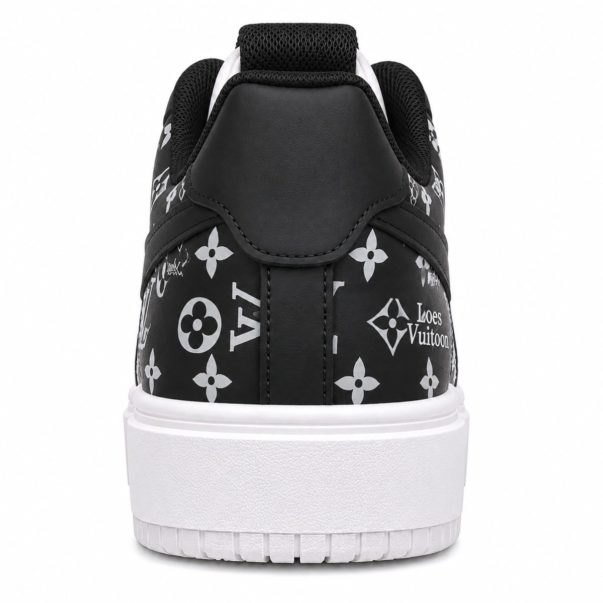 LV Black & White Sneakers