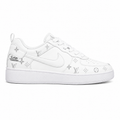 LV Gray & White Sneakers