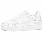 LV Gray & White Sneakers