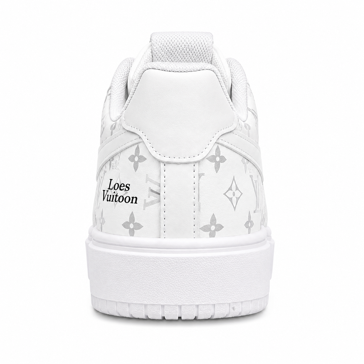 LV Gray & White Sneakers