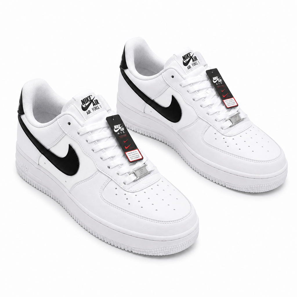 ORVAN Air One Low Sneakers – White & Black