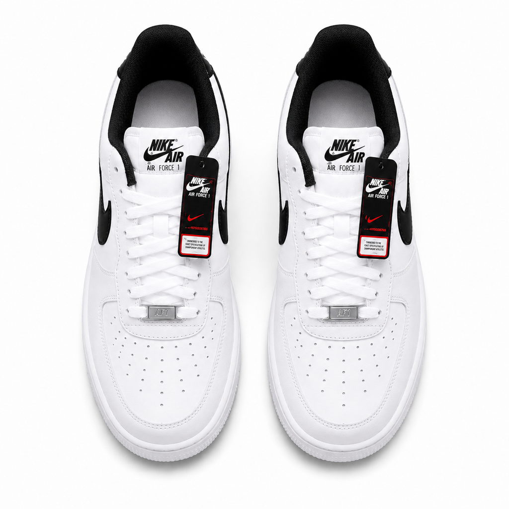 ORVAN Air One Low Sneakers – White & Black