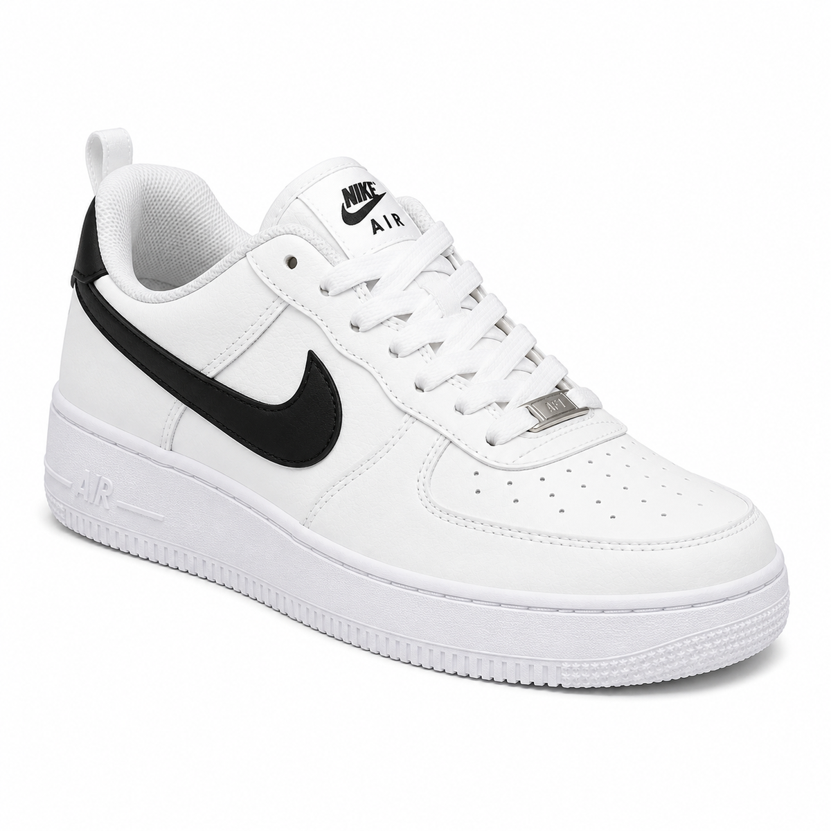 ORVAN Air One Low Sneakers – White & Black
