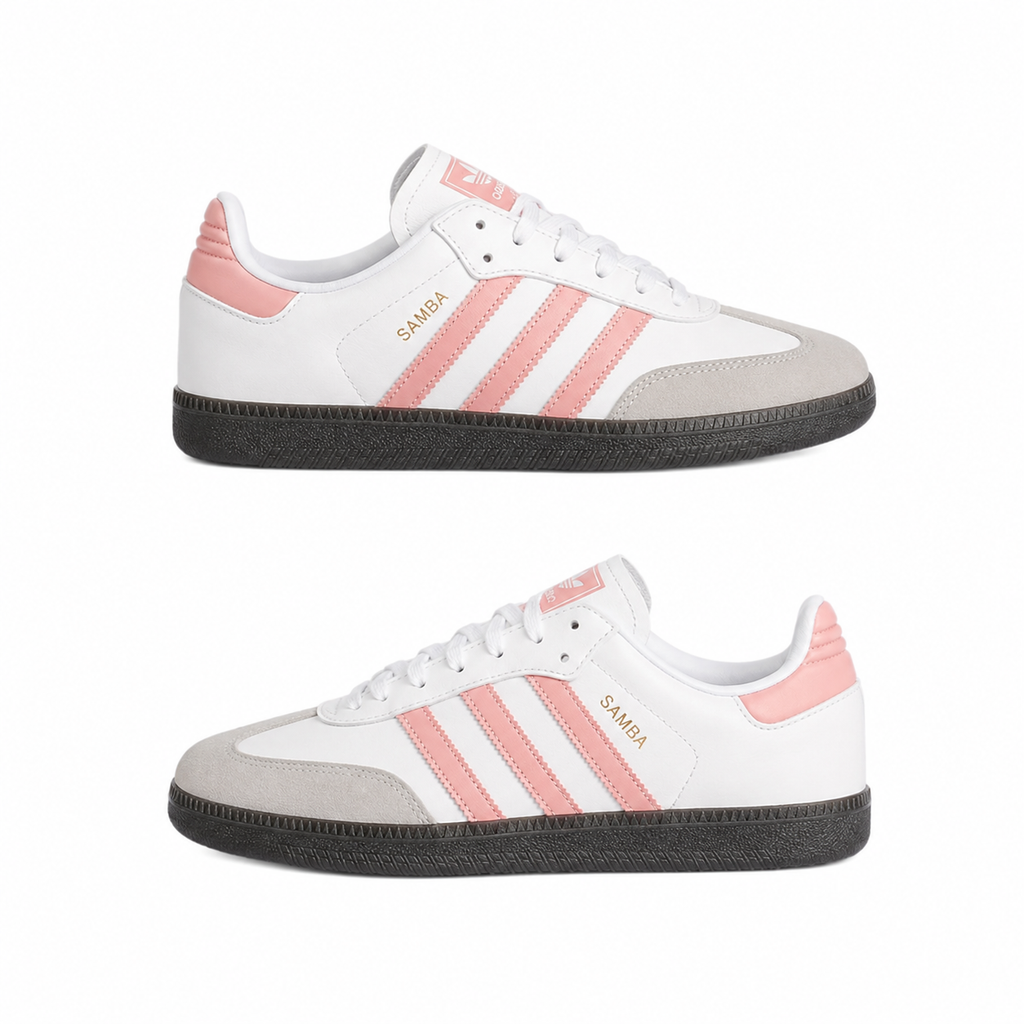 SMB Urban Sneakers – White with Pink