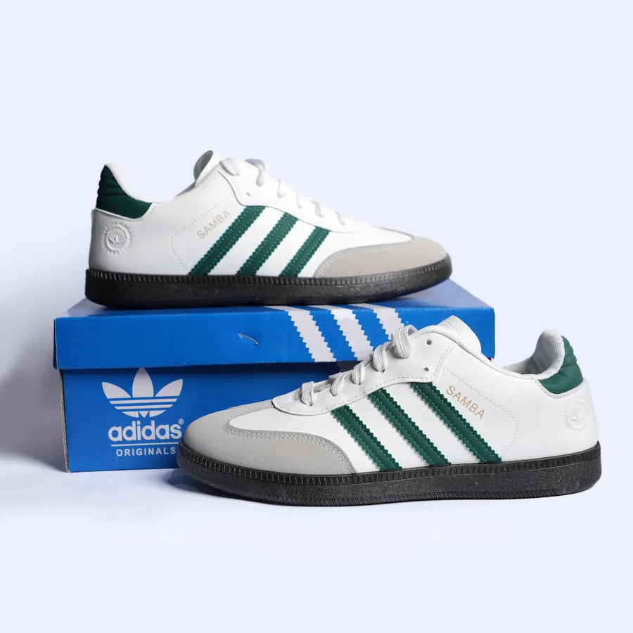 SMB Urban Sneakers – White with Green