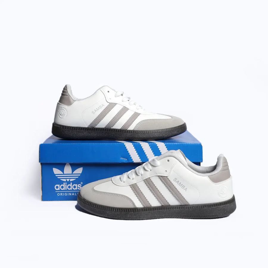 SMB Urban Sneakers – White with Gray