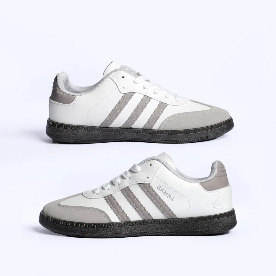 SMB Urban Sneakers – White with Gray