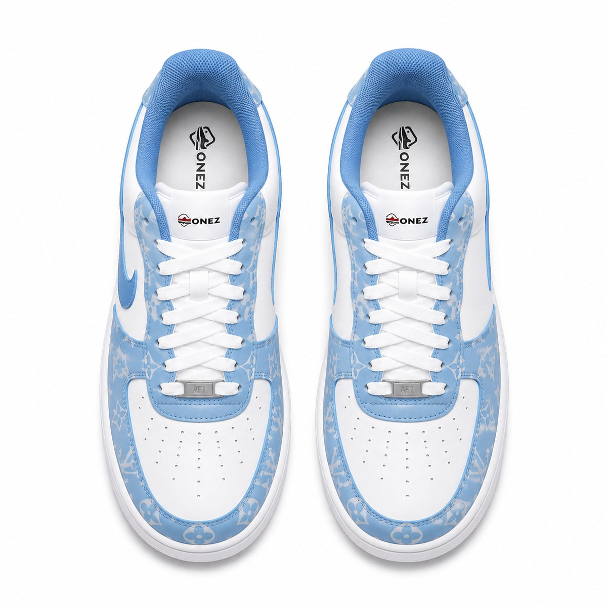 LV Unisex Sneakers – Premium Blue & White